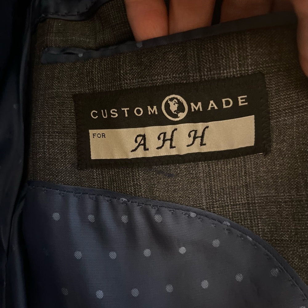 Joseph Abboud Joe Joseph Abboud Gray Check Blazer… - image 7